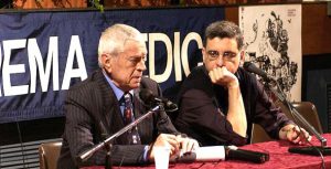 2007 - Raffaele Pisu (premio Marzocco alla Carriera) e il Direttore Artistico Francesco Calogero